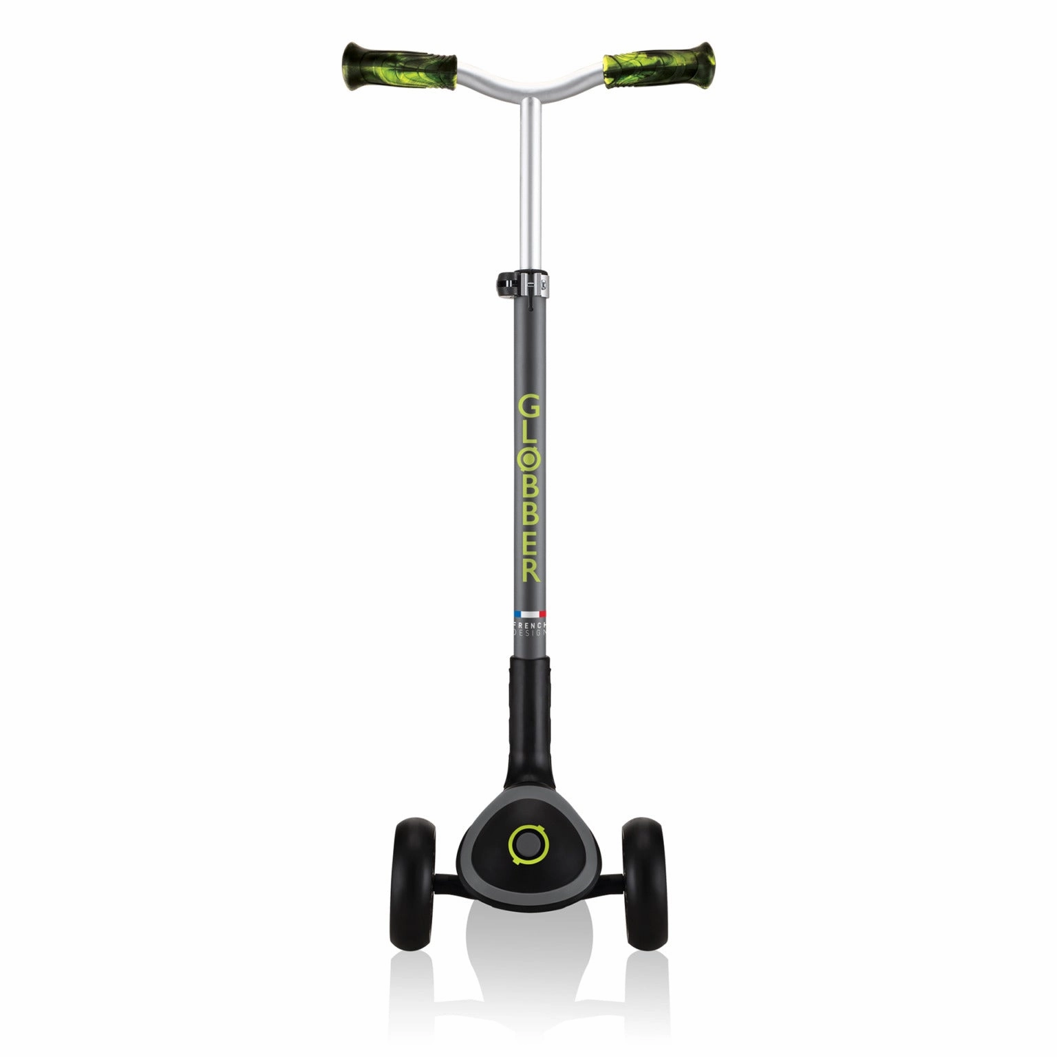 Globber Master Prime  - Black / Lime Green (4 - 14Y)