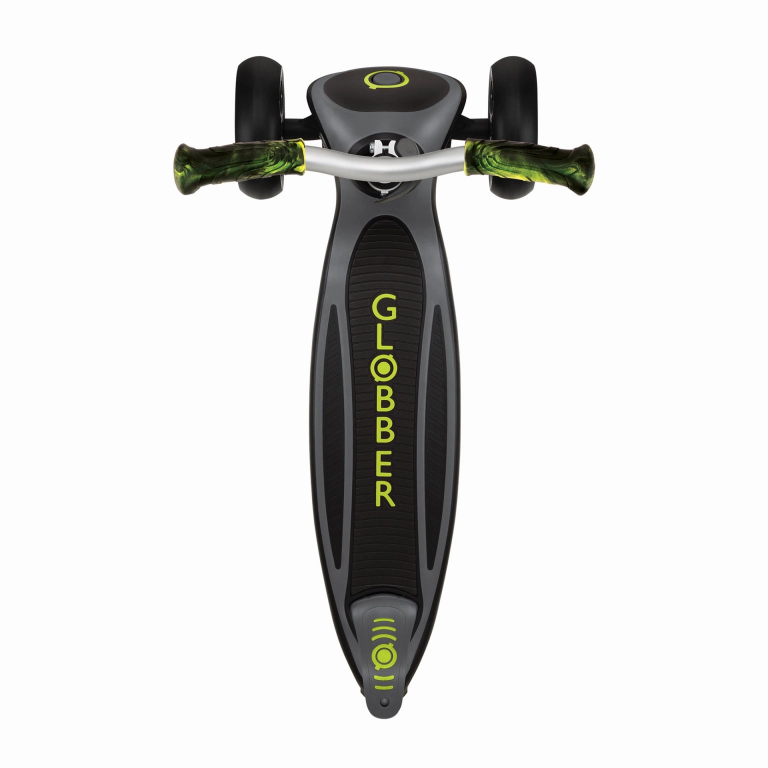 Globber Master Prime  - Black / Lime Green (4 - 14Y)