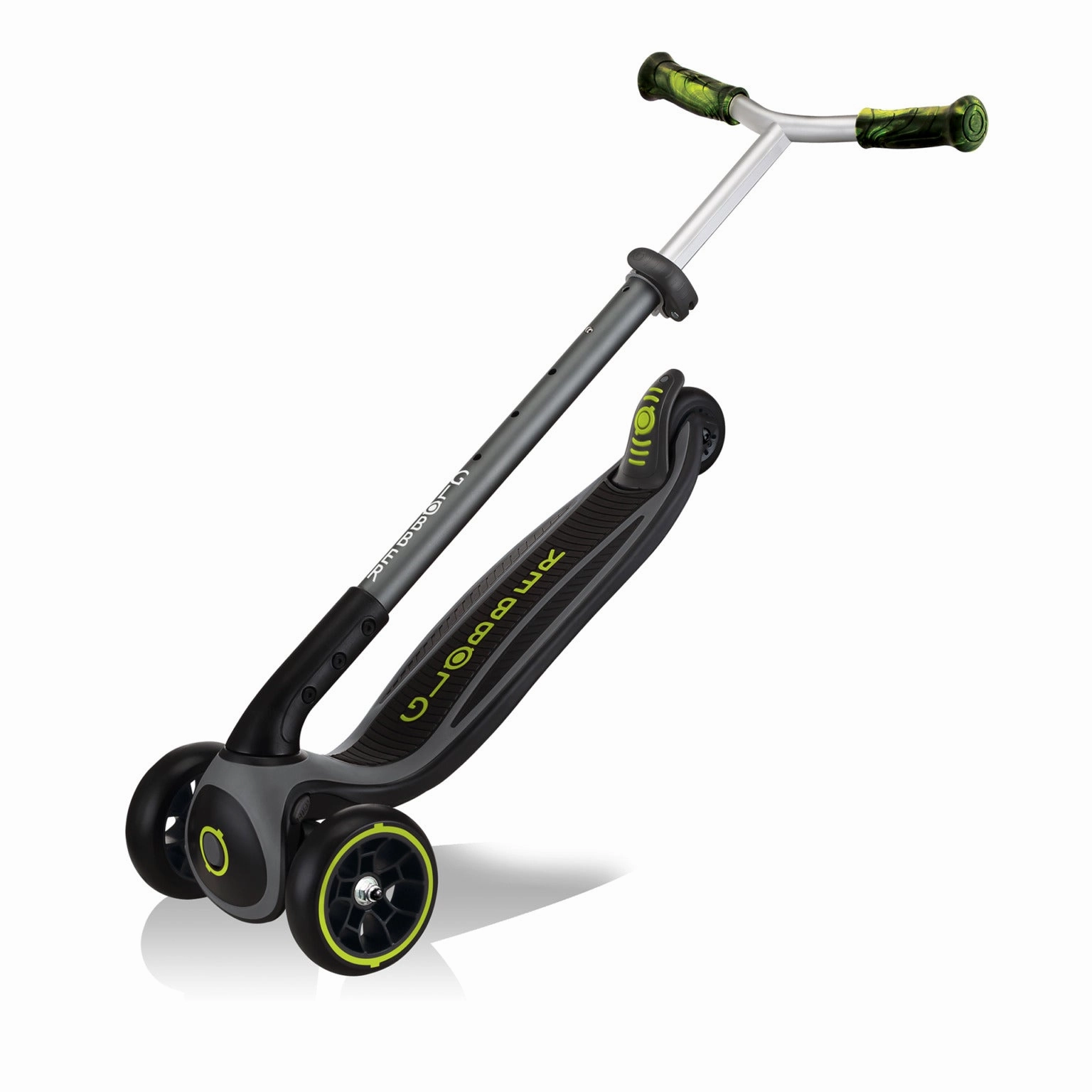 Globber Master Prime  - Black / Lime Green (4 - 14Y)