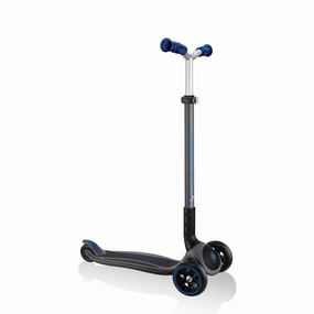 Globber Master Prime  - Black / Navy Blue (4 - 14Y)