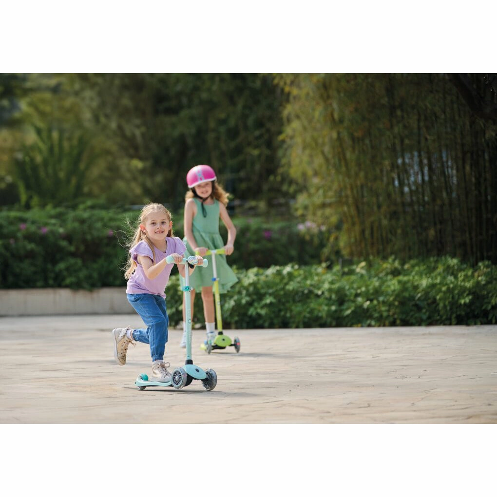 Globber Primo Lights V2  - Dark Mint / Mint (3 - 7Y )