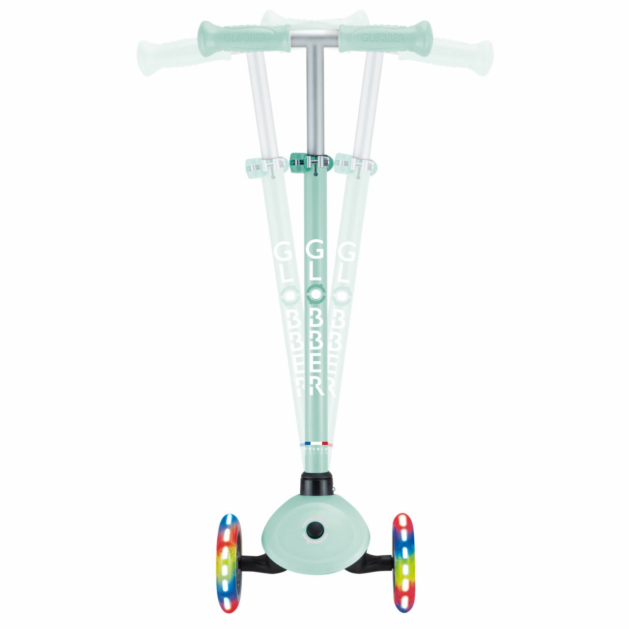 Globber Primo Lights V2  - Dark Mint / Mint (3 - 7Y )