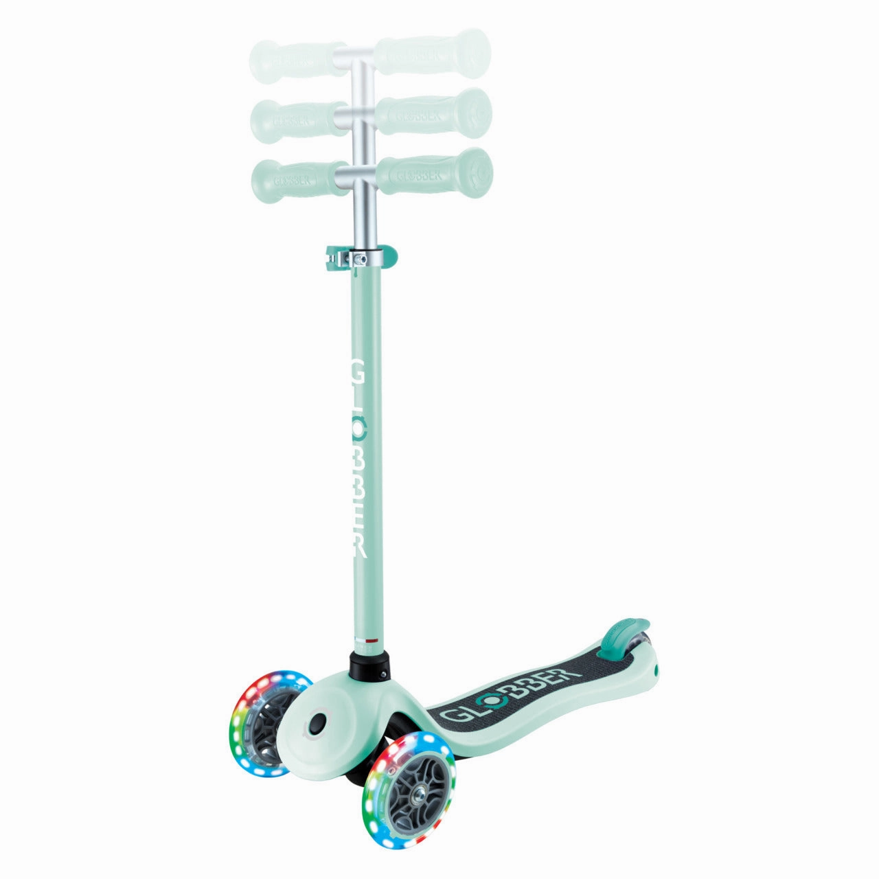 Globber Primo Lights V2  - Dark Mint / Mint (3 - 7Y )