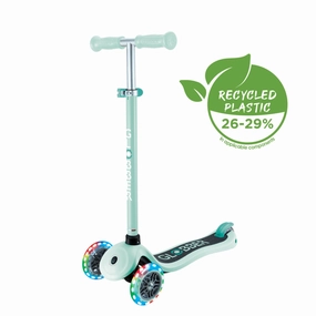 Globber Primo Lights V2  - Dark Mint / Mint (3 - 7Y )