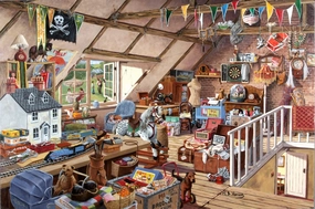Grandma's Attic - 1000 Piece Jigsaw Puzzle