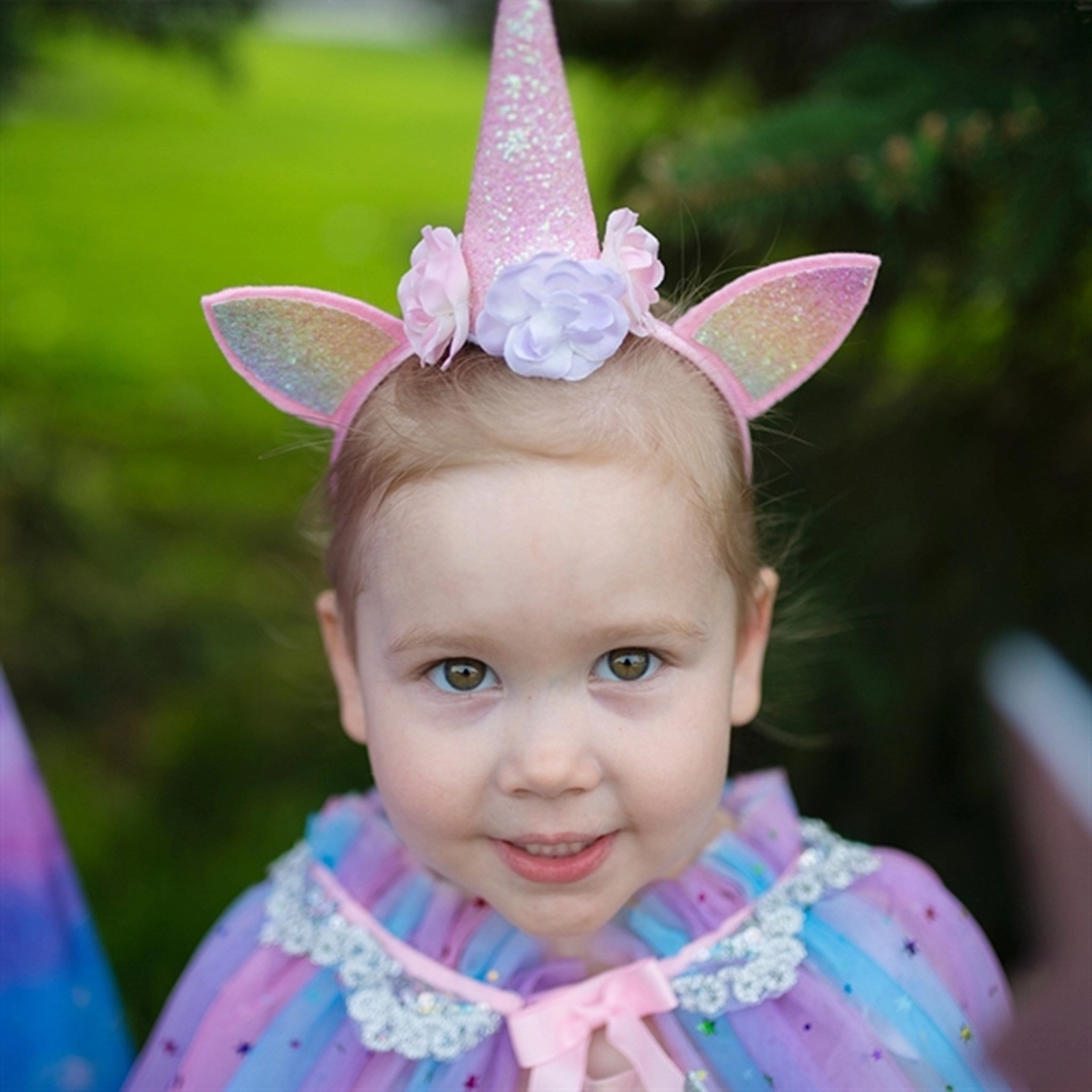 Great Pretenders Rainbow Unicorn Cape & Headband