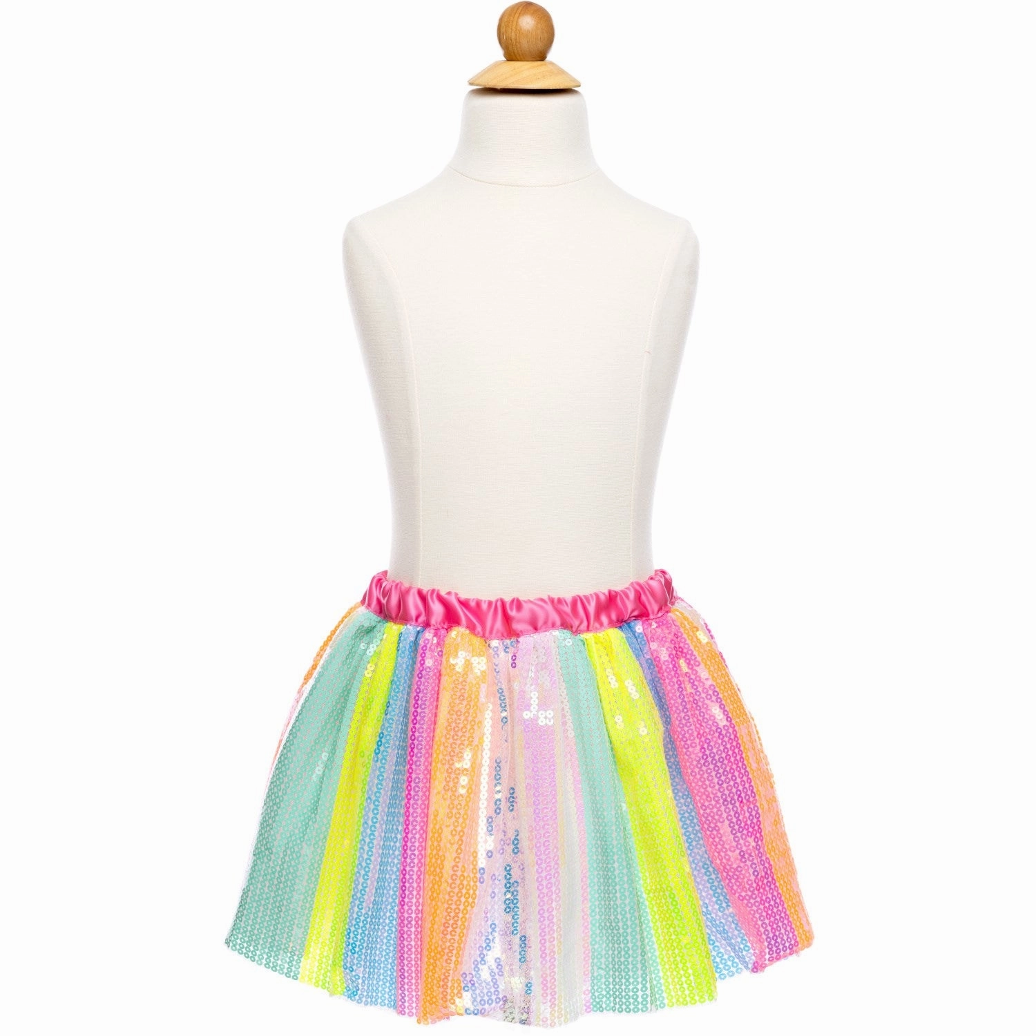 Great Pretenders Stripy Sequins Skirt, SIZE US 4-6