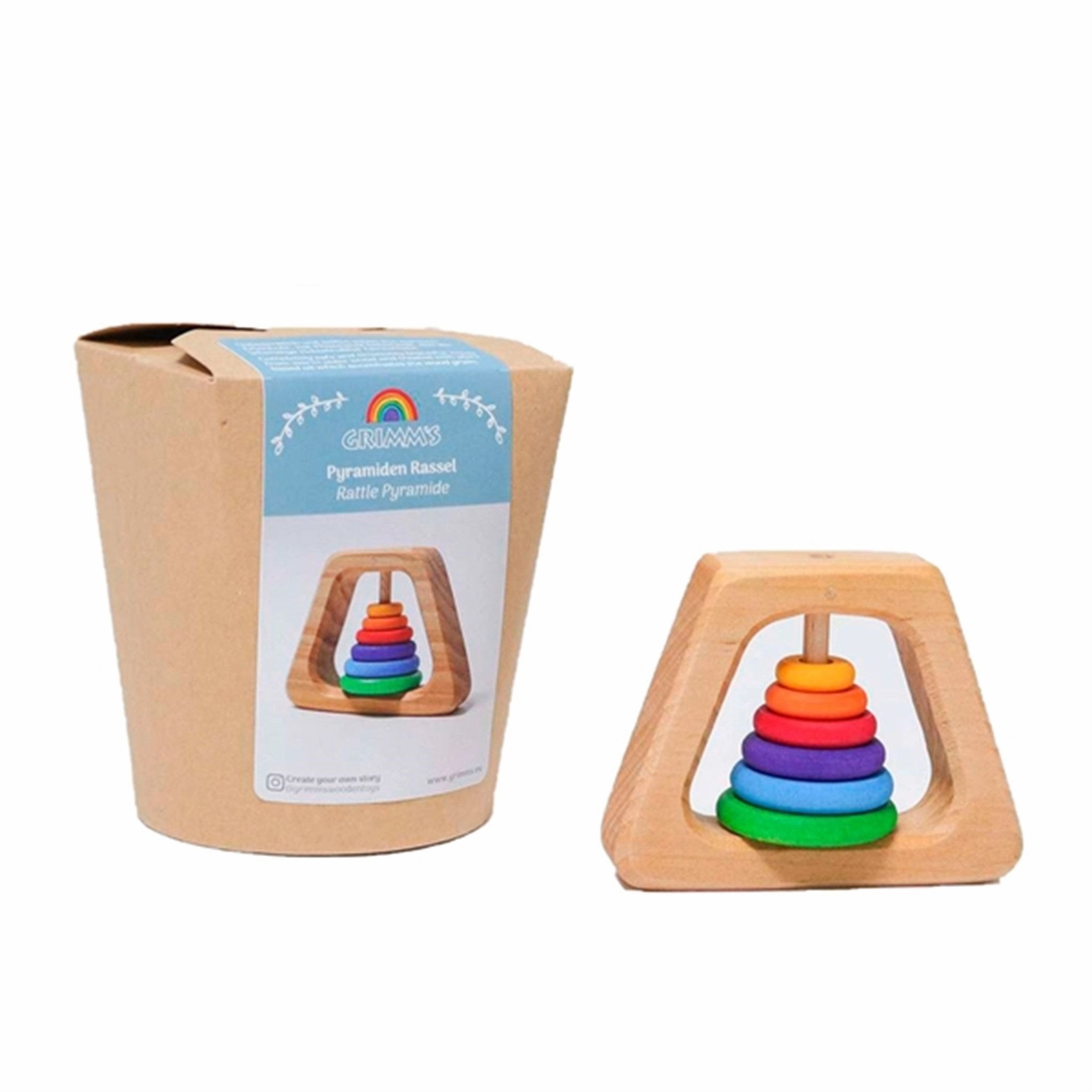 GRIMMS Rattle Pyramide