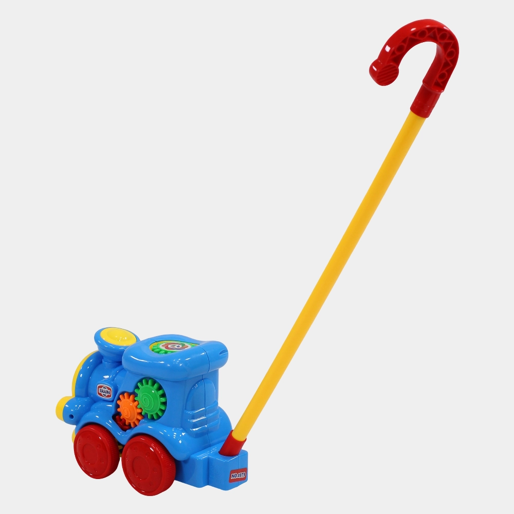 Hand Driven Train - Blue