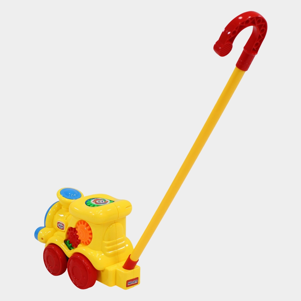Hand Driven Train  Yellow