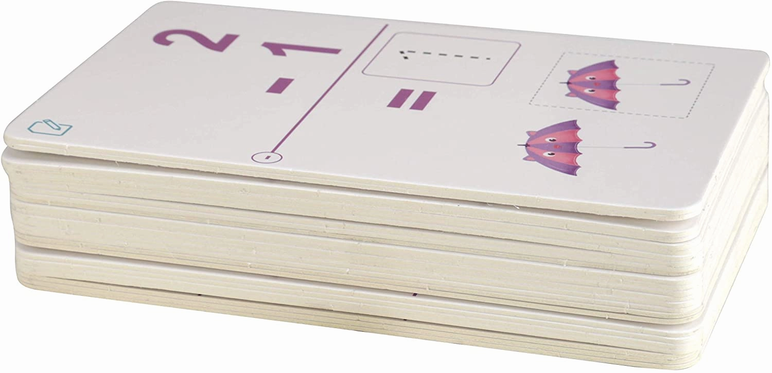 Handwriting-Math cards  Write & Wipe