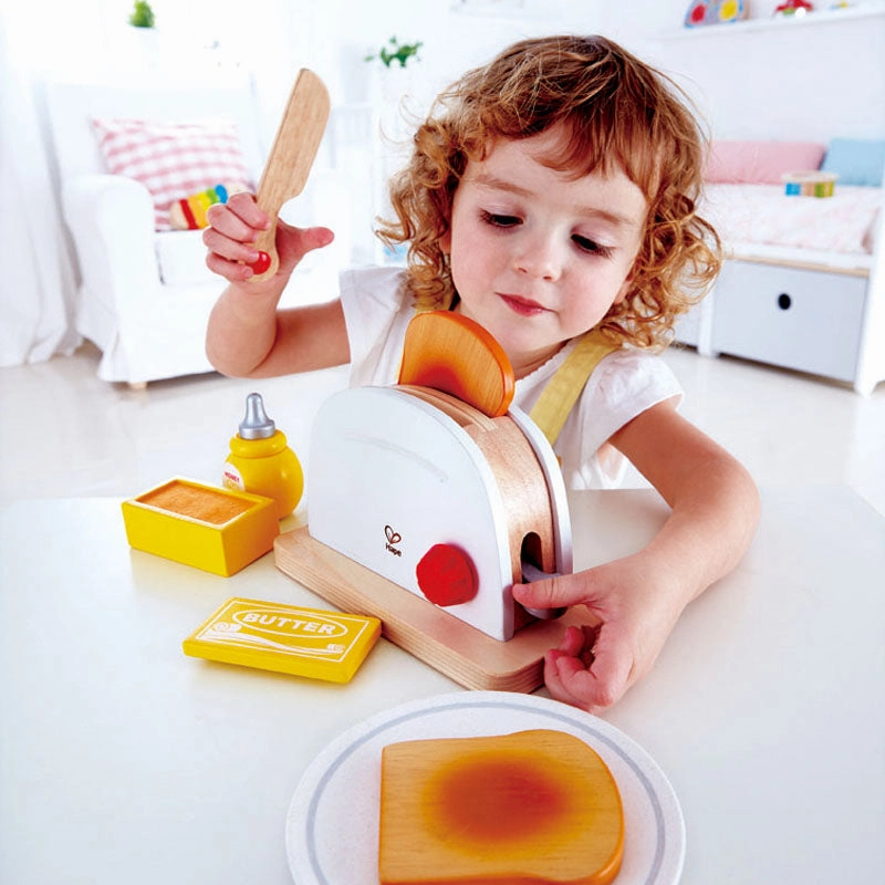 Hape Pop-Up Toaster Set