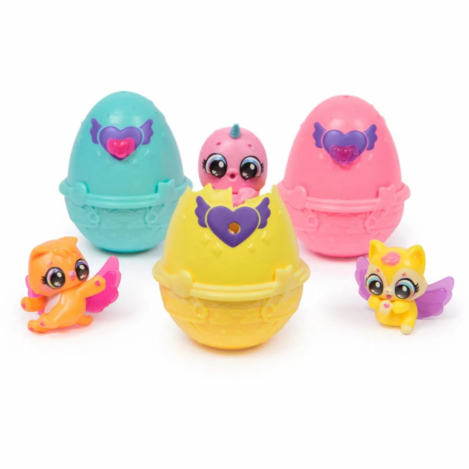 Hatchimals Alive Neon Rainbow Basket