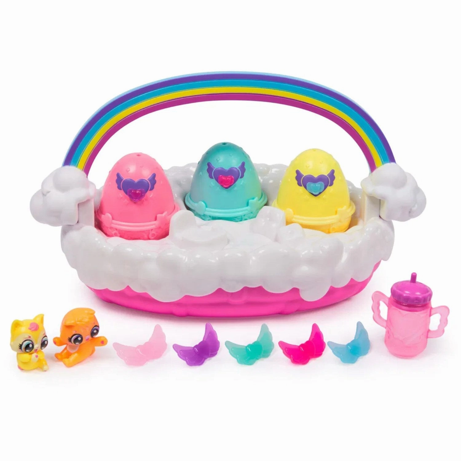 Hatchimals Alive Neon Rainbow Basket