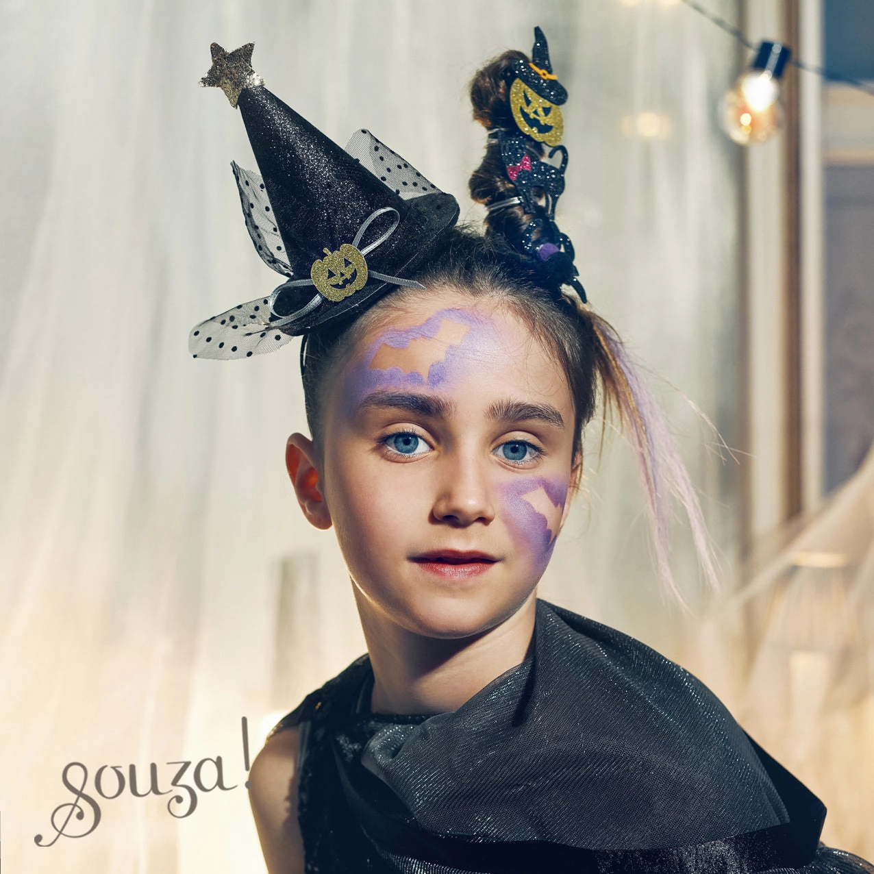 Headband - Samara - Black Witch Hat