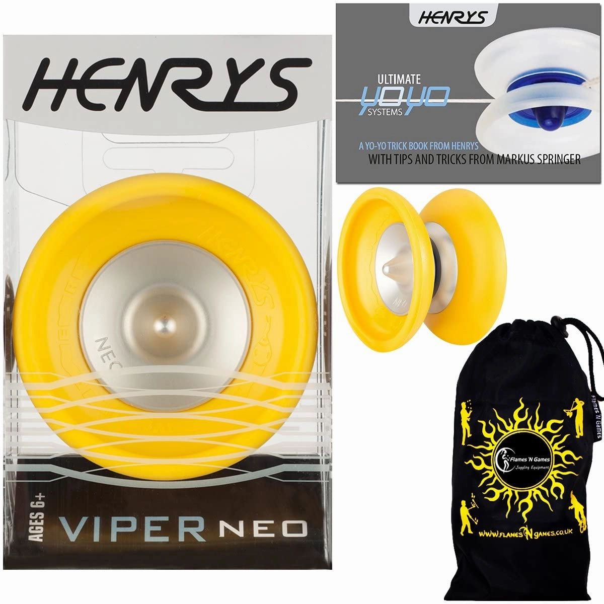 HENRYS YO-YO VIPER YELLOW