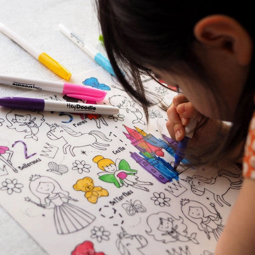 Hey Doodle Washable colouring Mat Sugar and Spice