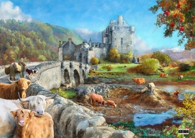 Highland Morning - 1000 Piece Jigsaw Puzzle