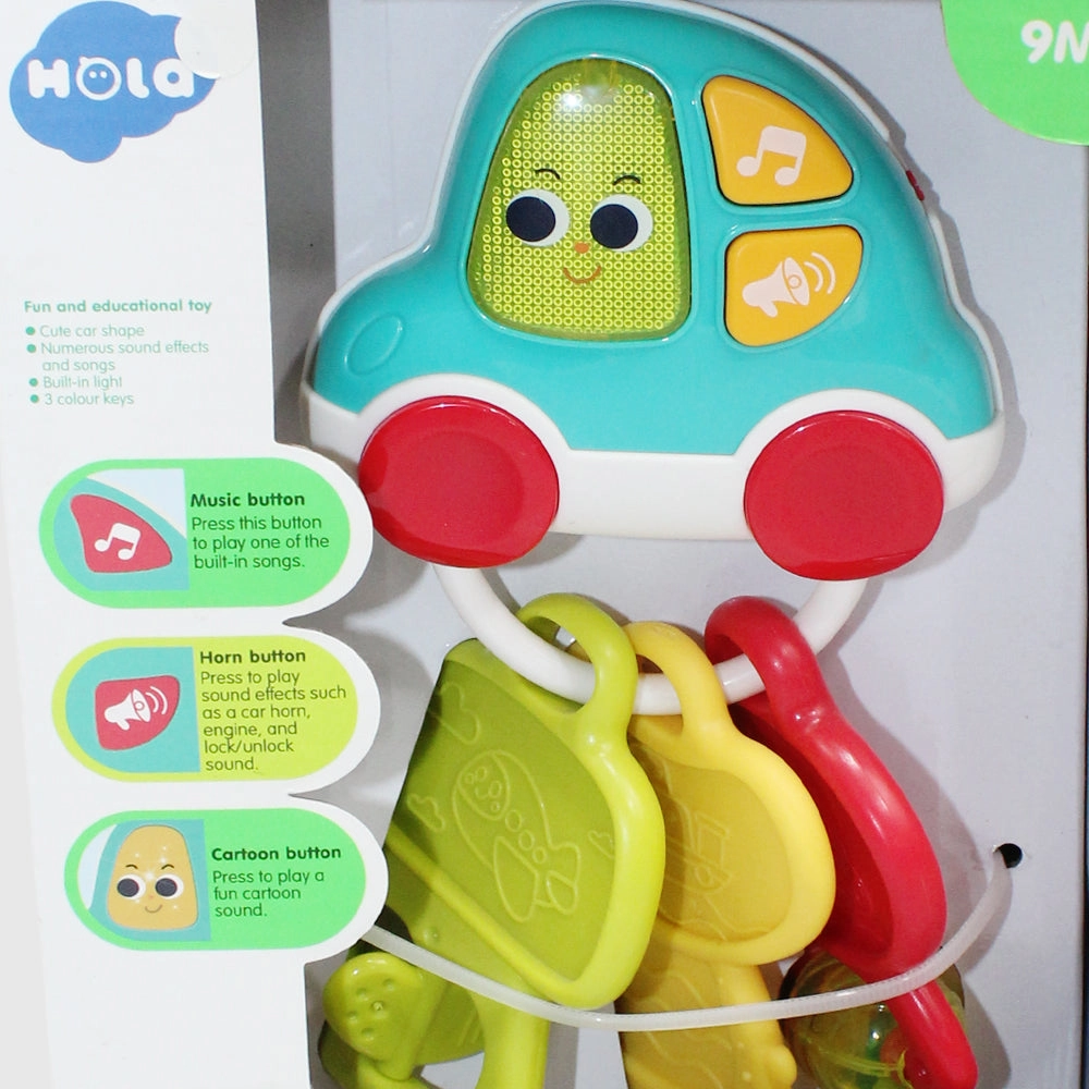 Hola Musical Car Keychain