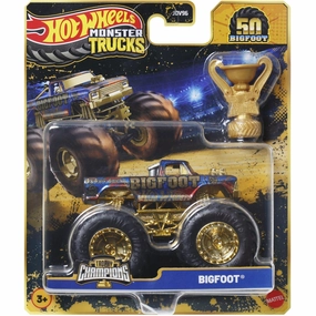 Hot Wheels Monster Trucks Bigfoot Trophy Champions Bigfoot