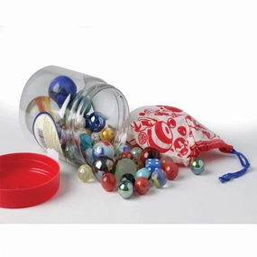 House of Marbles Tub of 50 Marbles