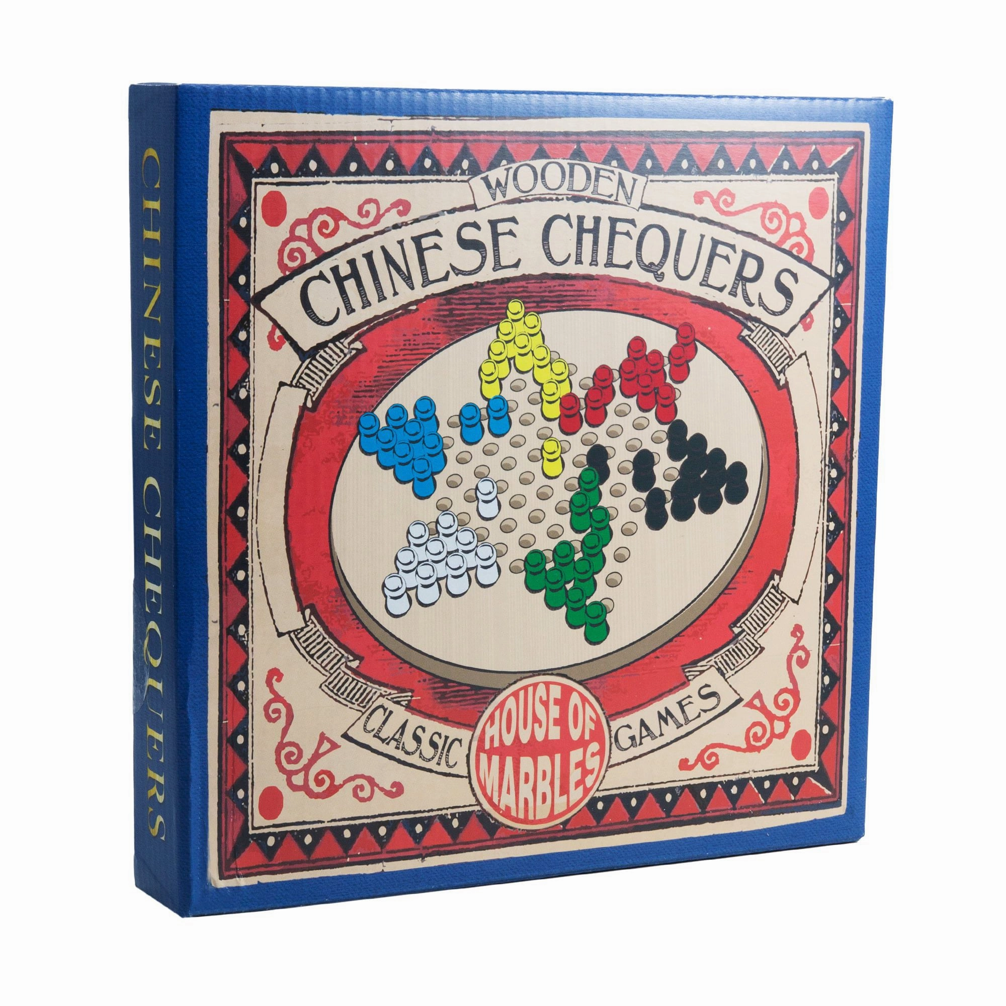 House of Marbles Wooden Chinese Chequers
