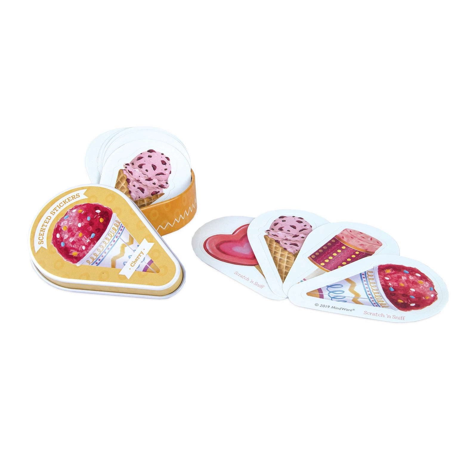 Ice Cream Scented Stickers
