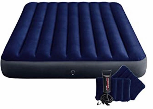 Intex DURABEAM QUEEN CLASSIC DOWNY AIRBED W/ HAND PUMP(152X203X25)