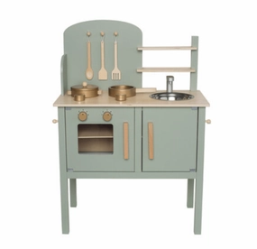 JaBaDaBaDo Kitchen with Pot & Pan Green