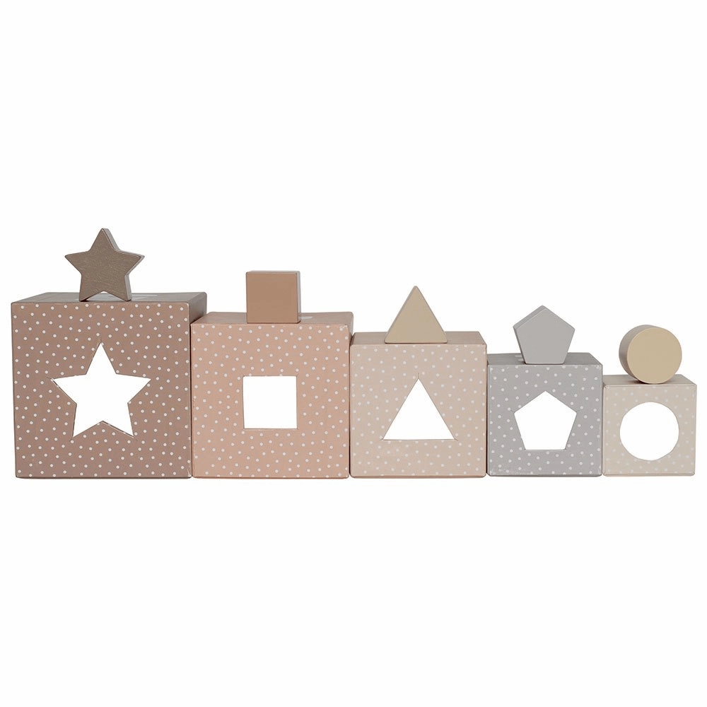 JaBaDaBaDo Stacking and Sorting Cubes Nature 1-5