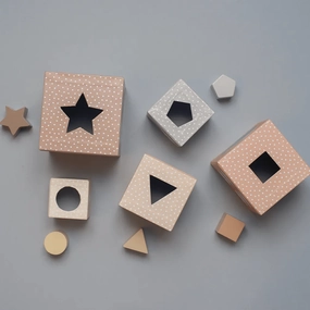 JaBaDaBaDo Stacking and Sorting Cubes Nature 1-5