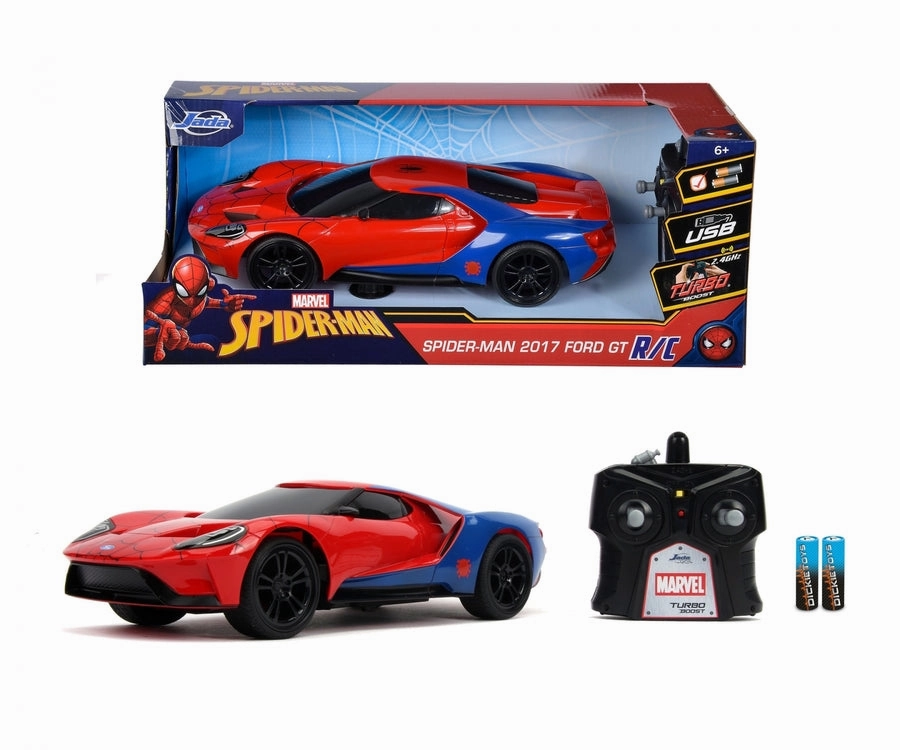Jada - Marvel RC Spiderman 2017 Ford GT 1:16