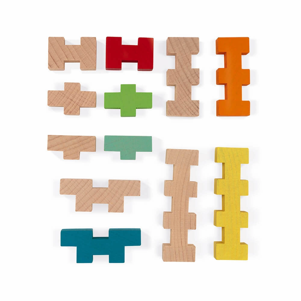 Janod 100 - Piece Construction Set