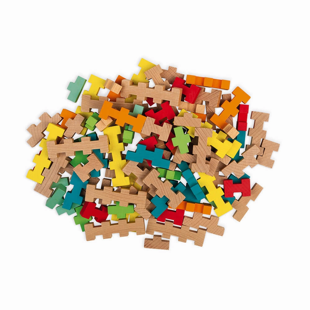 Janod 100 - Piece Construction Set