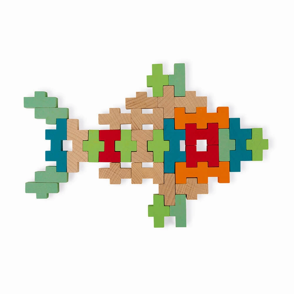 Janod 100 - Piece Construction Set