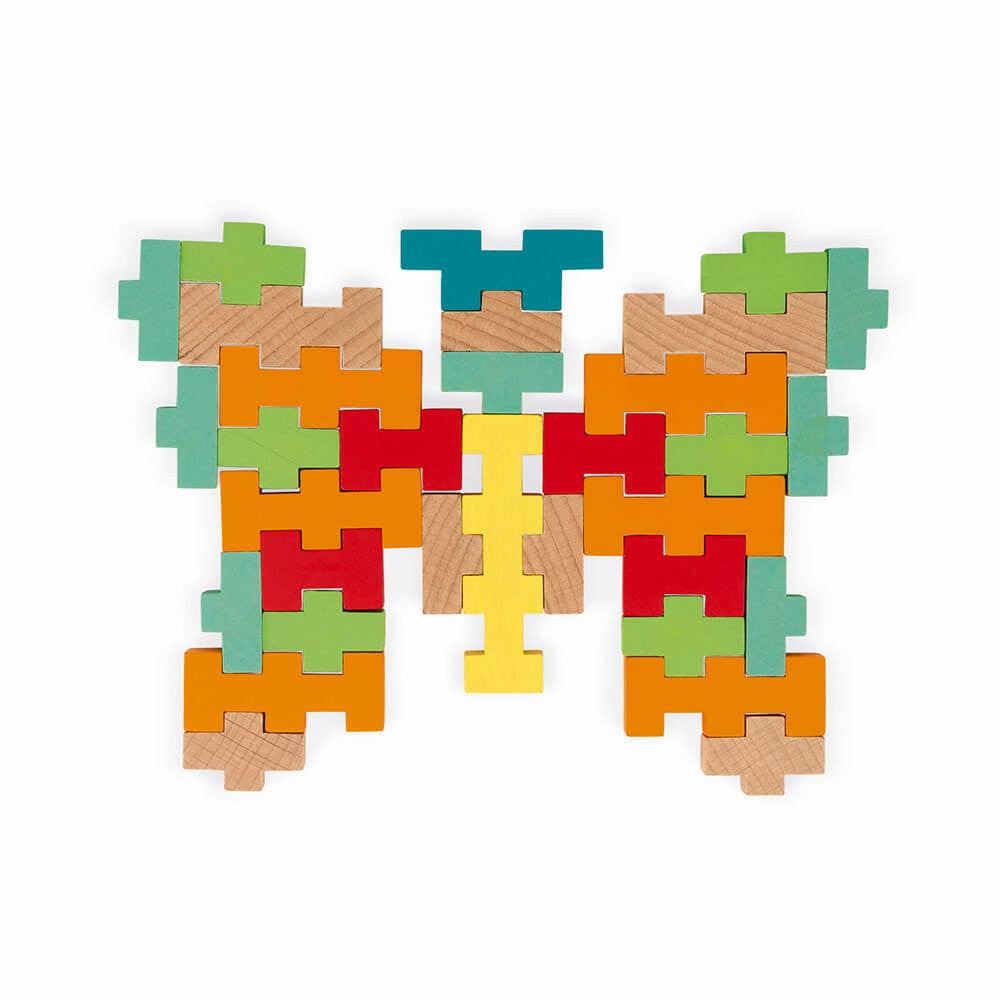 Janod 100 - Piece Construction Set