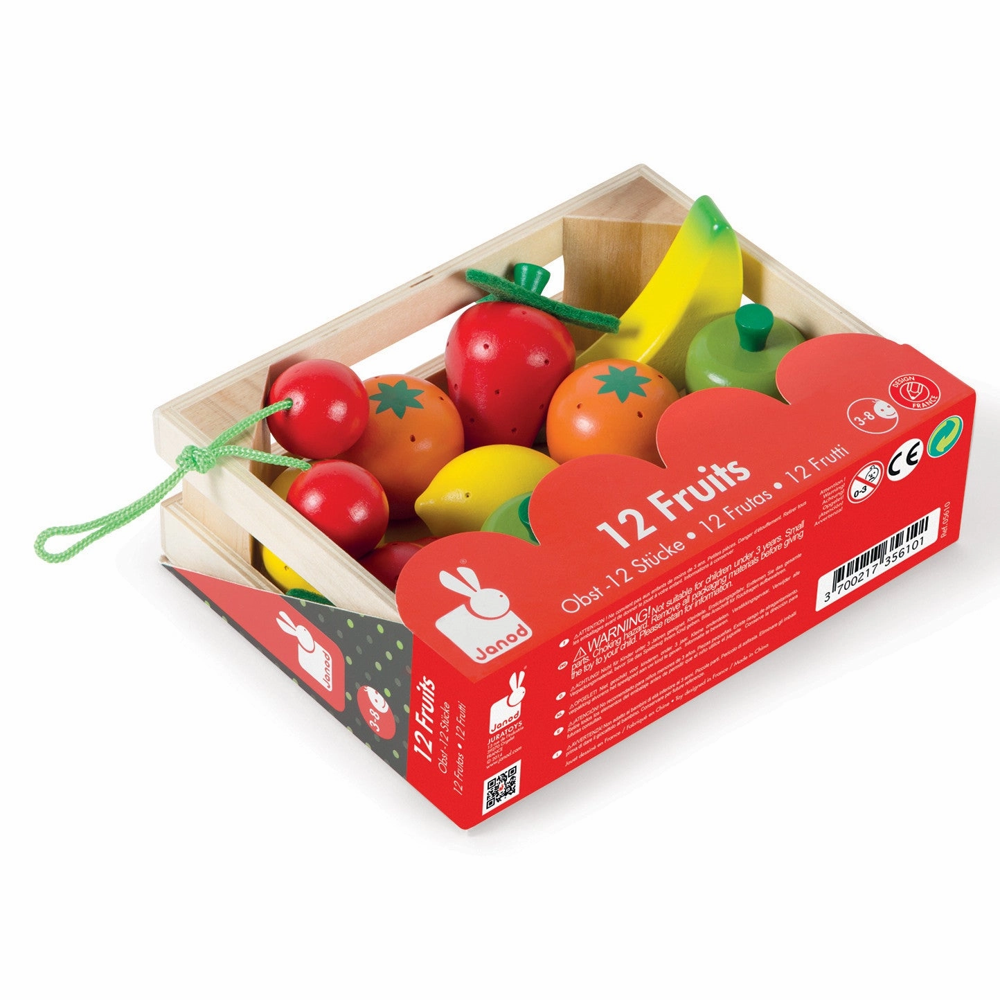 Janod 12 Fruits Crate