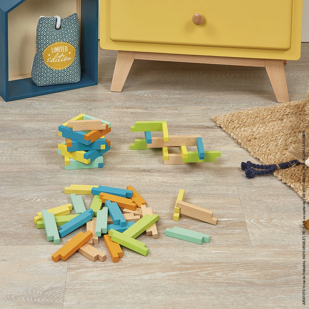 Janod 60-Piece Construction Set 370