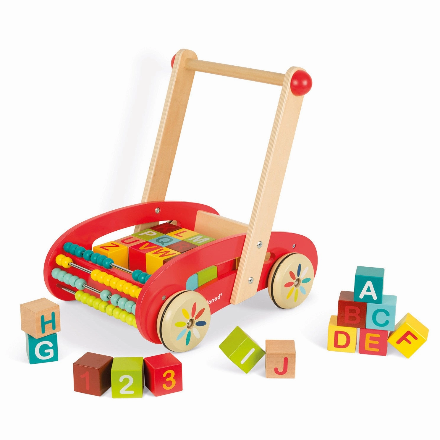 Janod ABC Buggy Walking Trolley