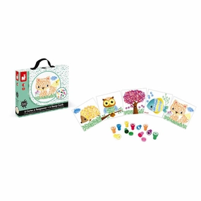 Janod Animal Stamp Cards