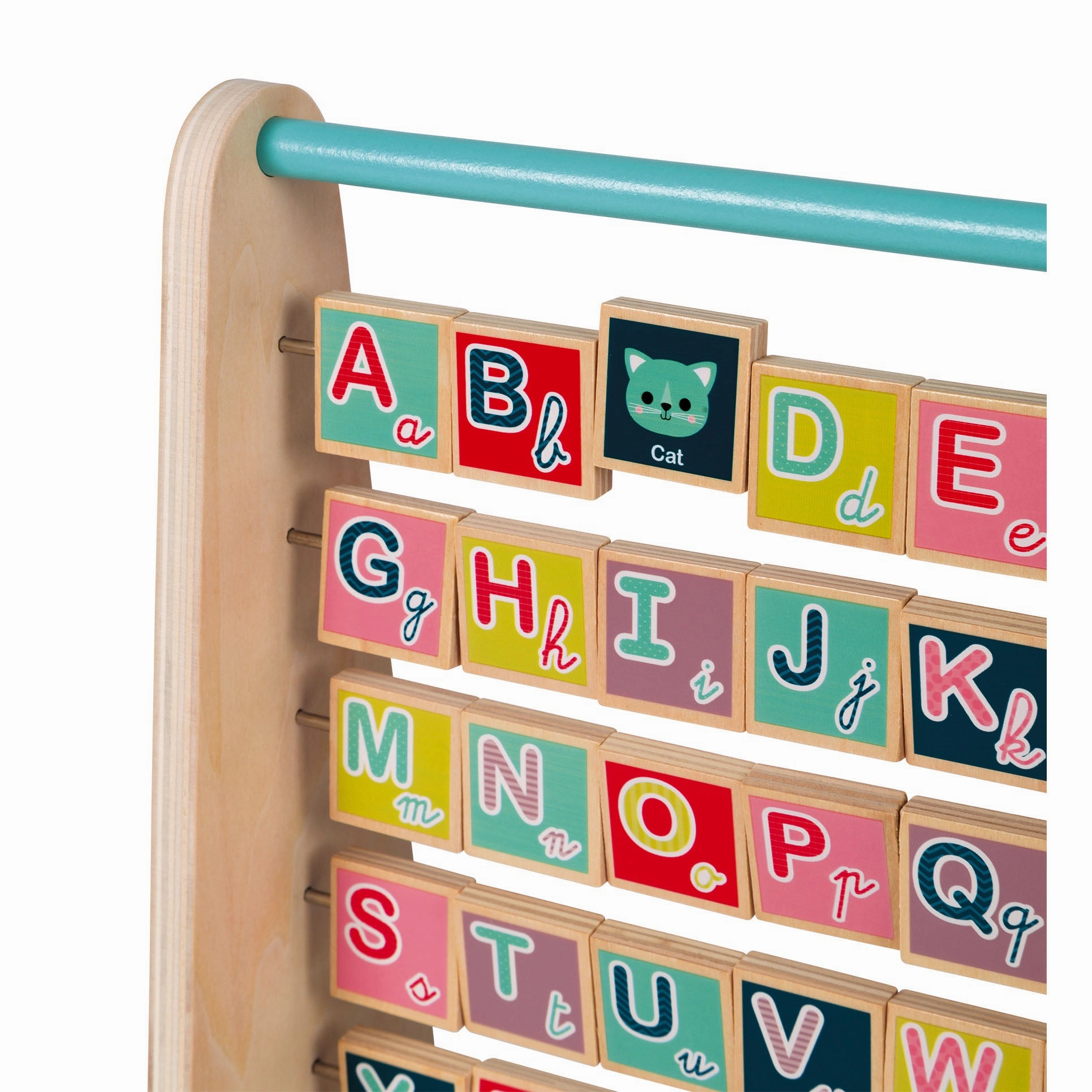 Janod Baby Forest ABC Abacus Toy