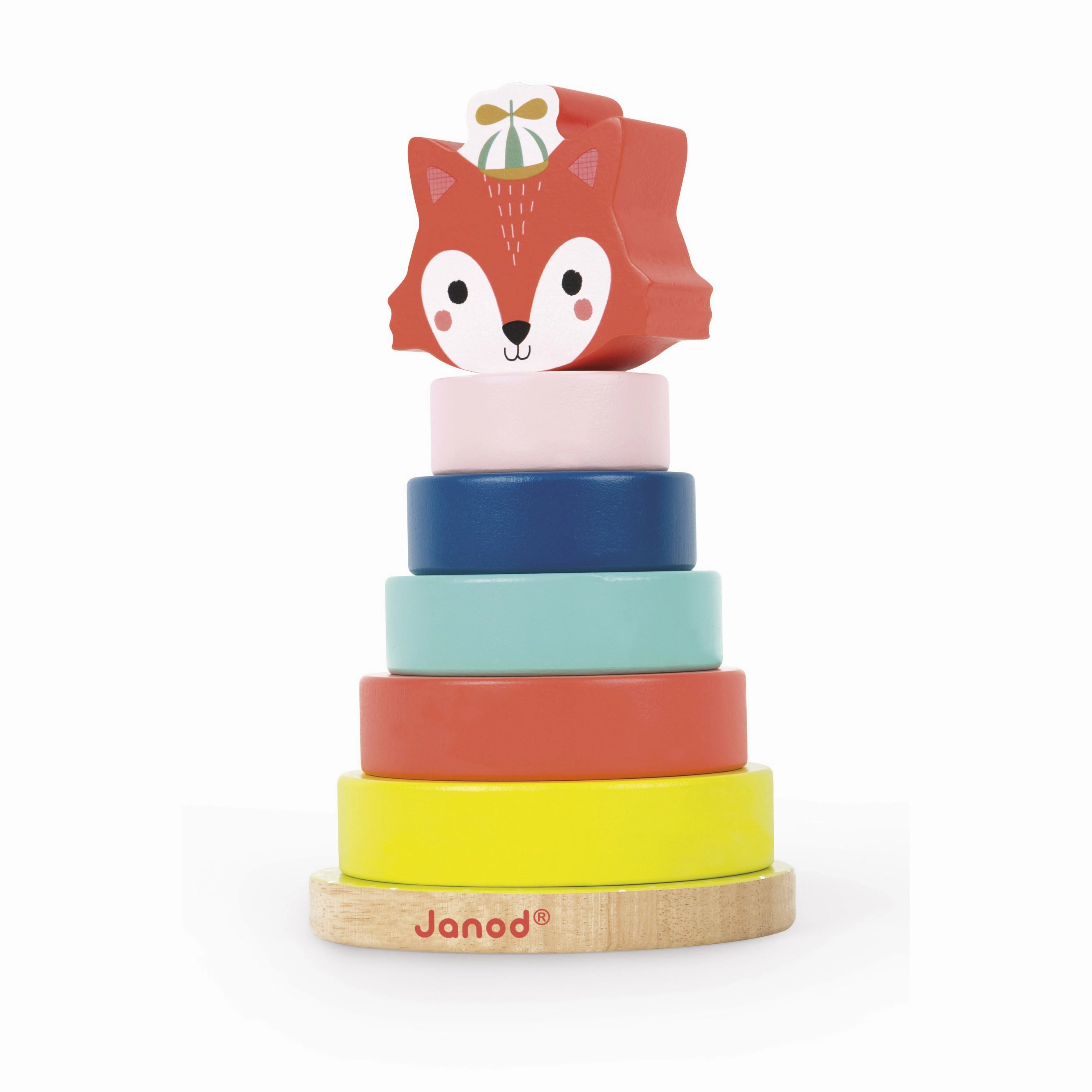 Janod Baby Forest Fox Stacker