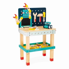 Janod Brico'Kids - Big Robot DIY Workbench