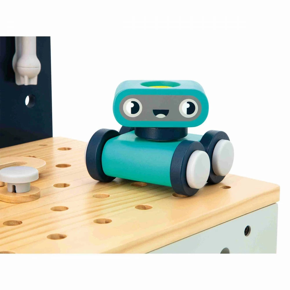 Janod Brico'Kids - Big Robot DIY Workbench