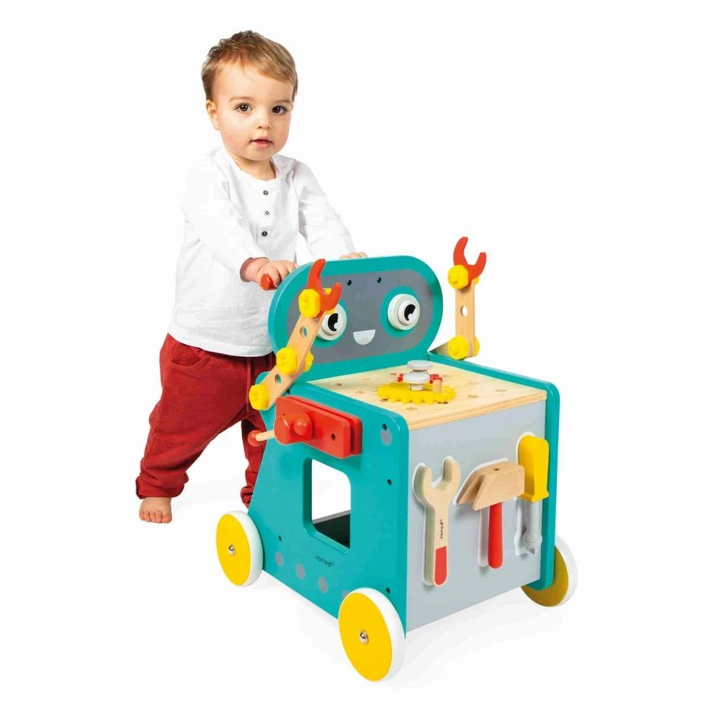 Janod Brico'Kids - Robot Trolley