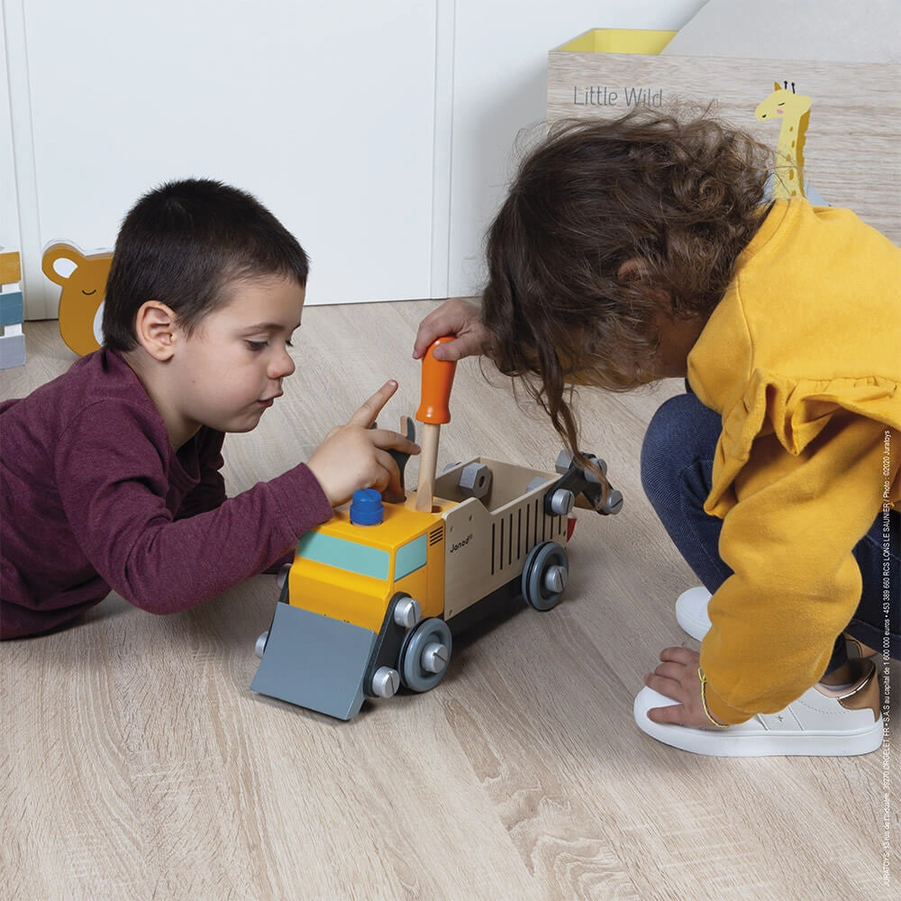 Janod Brico'kids DIY Construction Truck