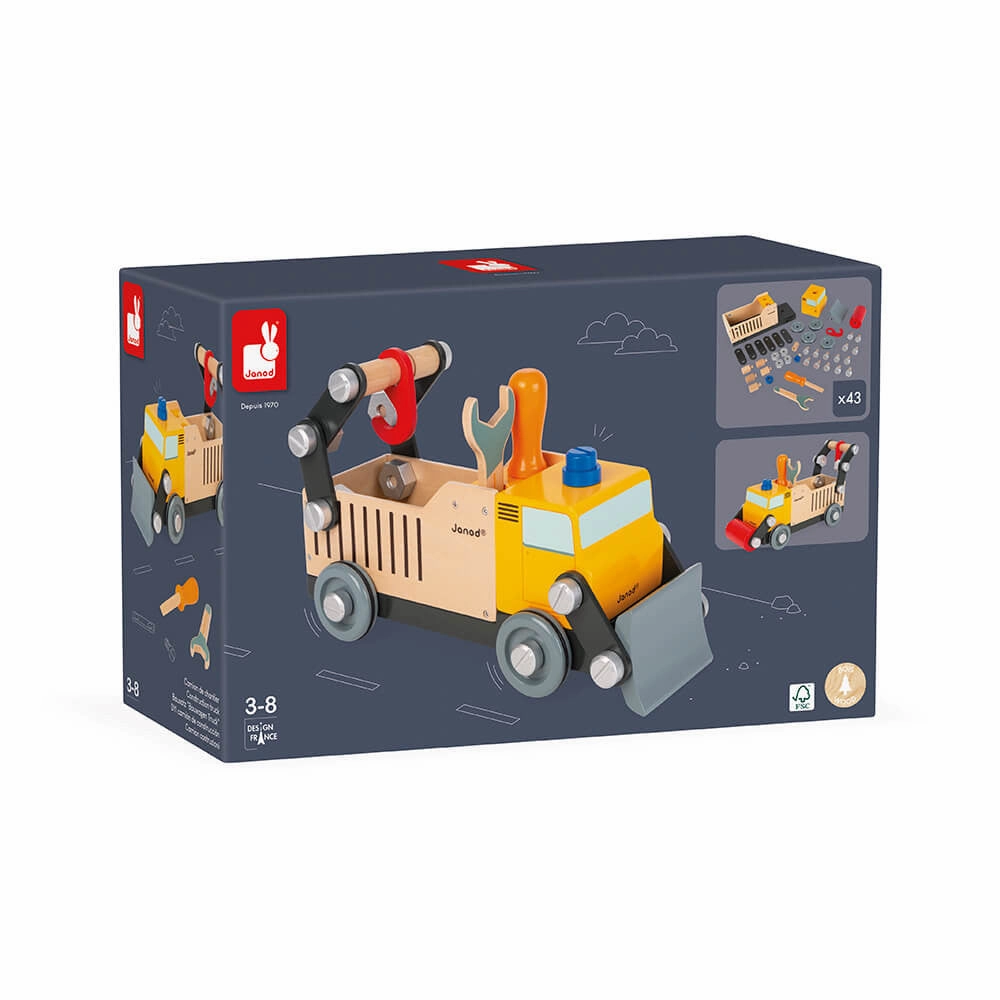 Janod Brico'kids DIY Construction Truck