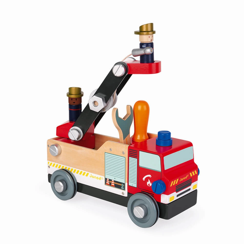 Janod Brico'kids DIY Fire Truck
