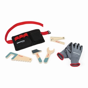 Janod Bricokids Tool Belt and Gloves Set