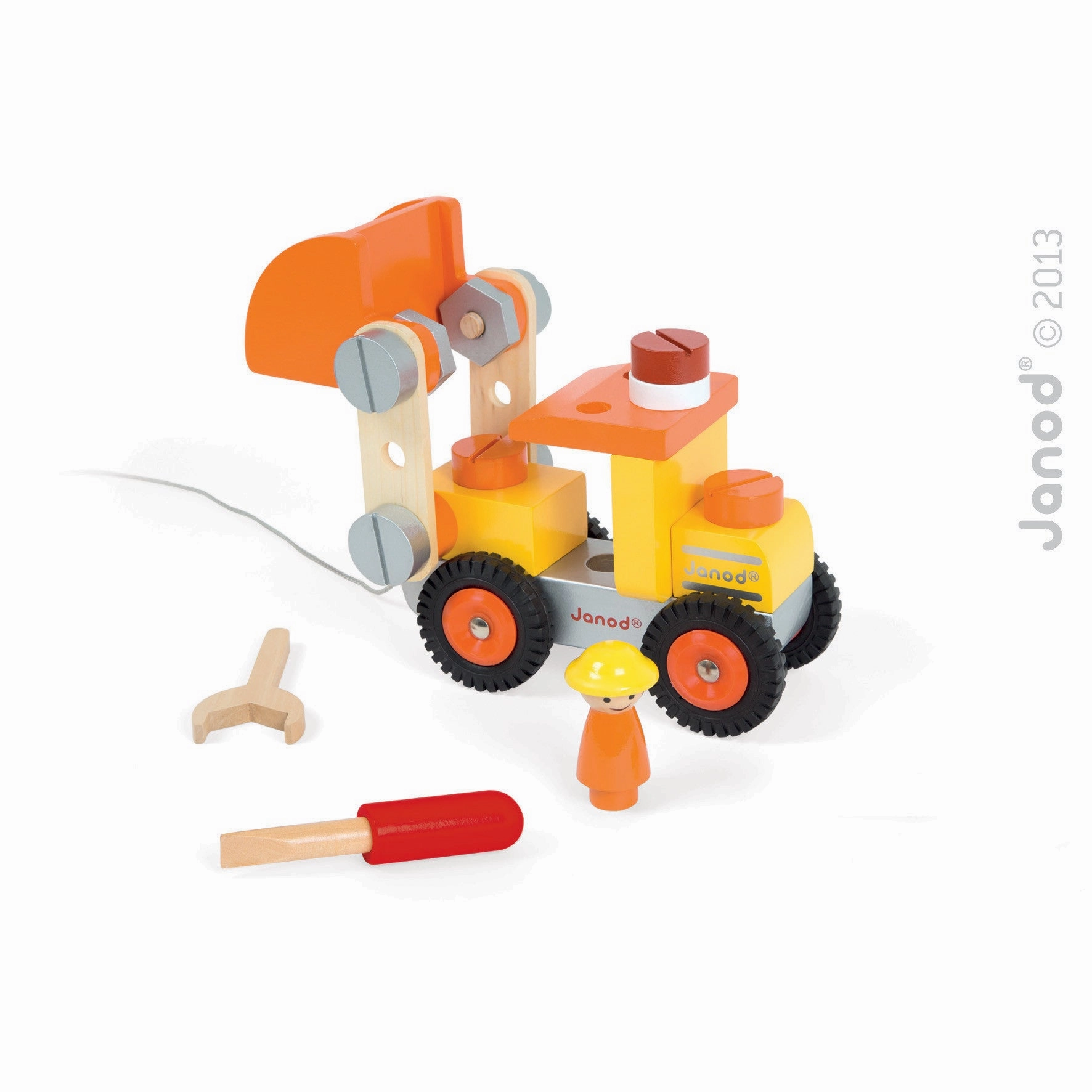 Janod DIY Bulldozer